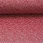 Preview: Baumwolle Dotty Burgundy/Weiß by Swafing